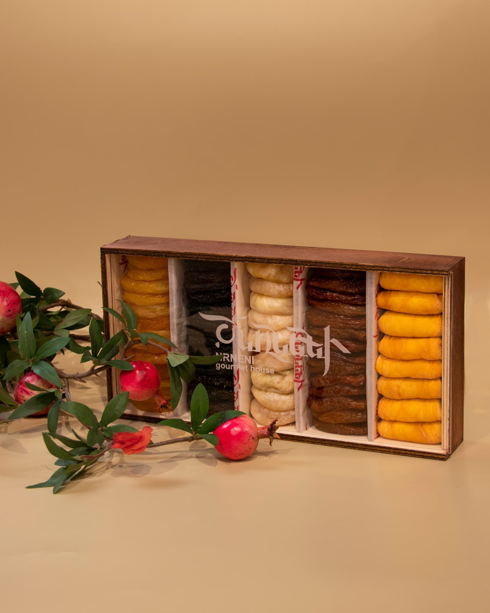 Dried Fruits Wooden Box